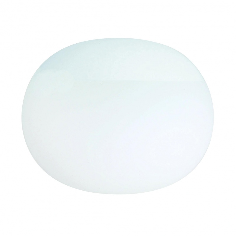 Flos - Glo Ball W Wandleuchte - weiß/matt/LxBxH 33x16x26cm von Flos