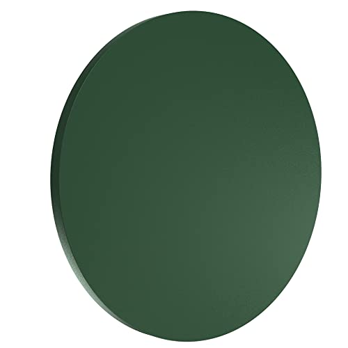 Flos LED Wandbeleuchtung Camouflage 4000K Aluminium/Poycarbonat Forest Green, Durchmesser: 24cm, F1317012 von Flos