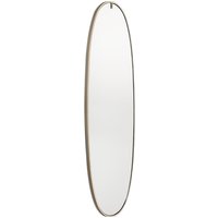 Flos La Plus Belle LED Licht- / Wandspiegel Bronze poliert von Flos