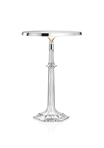 Flos Lampe Bon Jour Versailles in der Farbe transparent, aus Aluminium, Lichtquelle LED inklusive, 13W, 811lm, 2700K, F1041057 von Flos