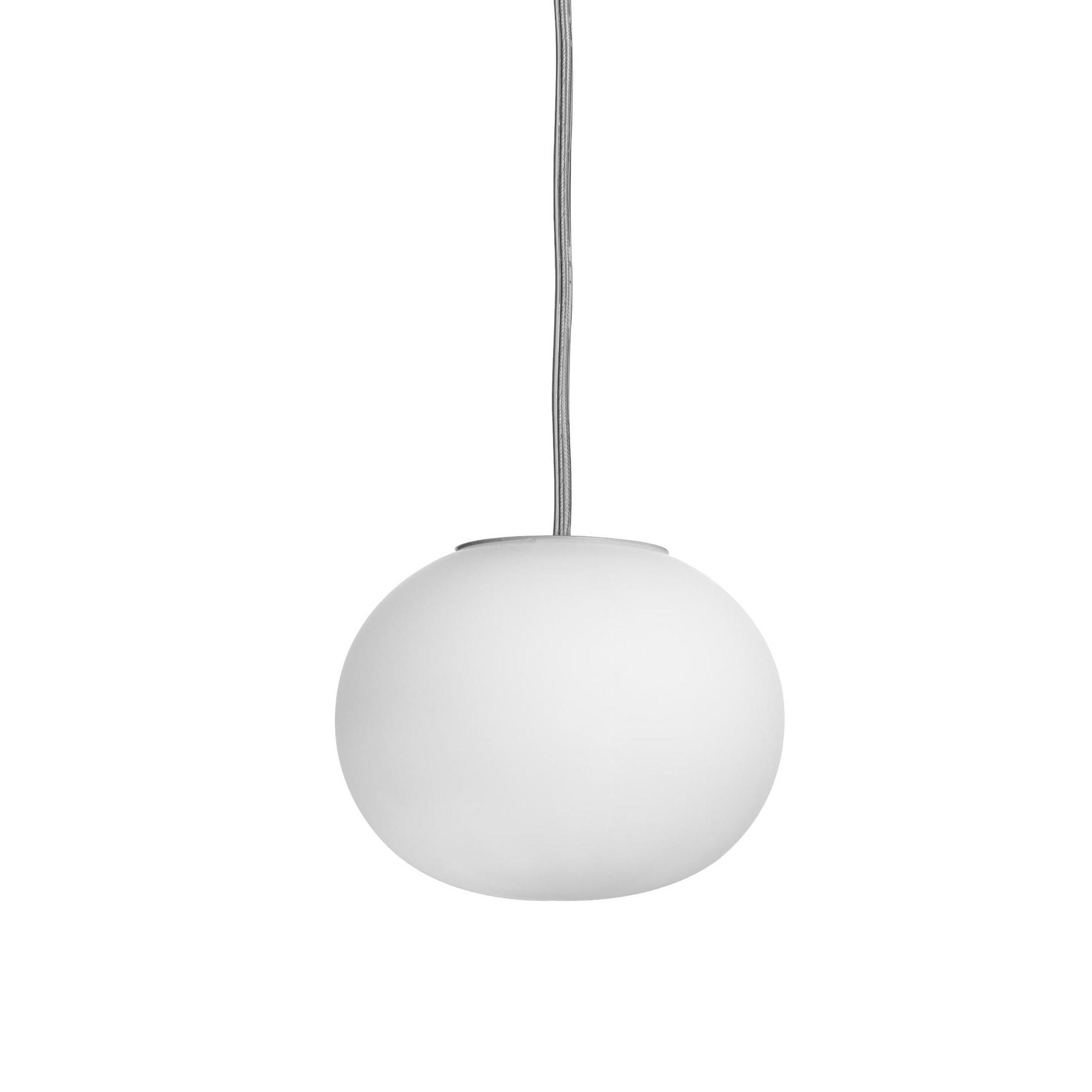 Flos - Mini Glo Ball S Pendelleuchte - weiß/ Ø11cm/matt von Flos