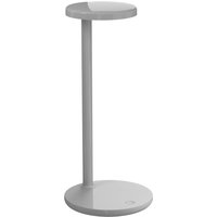 Flos - Oblique LED Tischleuchte, H 35 cm, grau von Flos