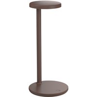 Flos Oblique Qi LED Tischleuchte braun matt Flos Oblique Qi LED Tischleuchte braun matt von Flos