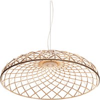 Flos - Skynest LED Pendelleuchte S, mandel von Flos