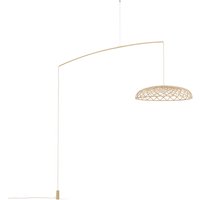 Flos - Skynest Motion LED Pendelleuchte, mandel von Flos