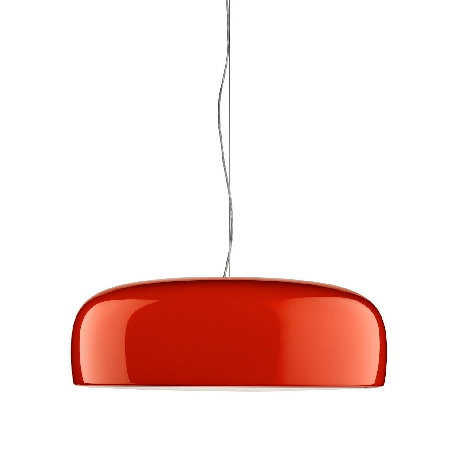 Flos - Smithfield S Pendelleuchte - rot/glänzend/Ø60cm von Flos