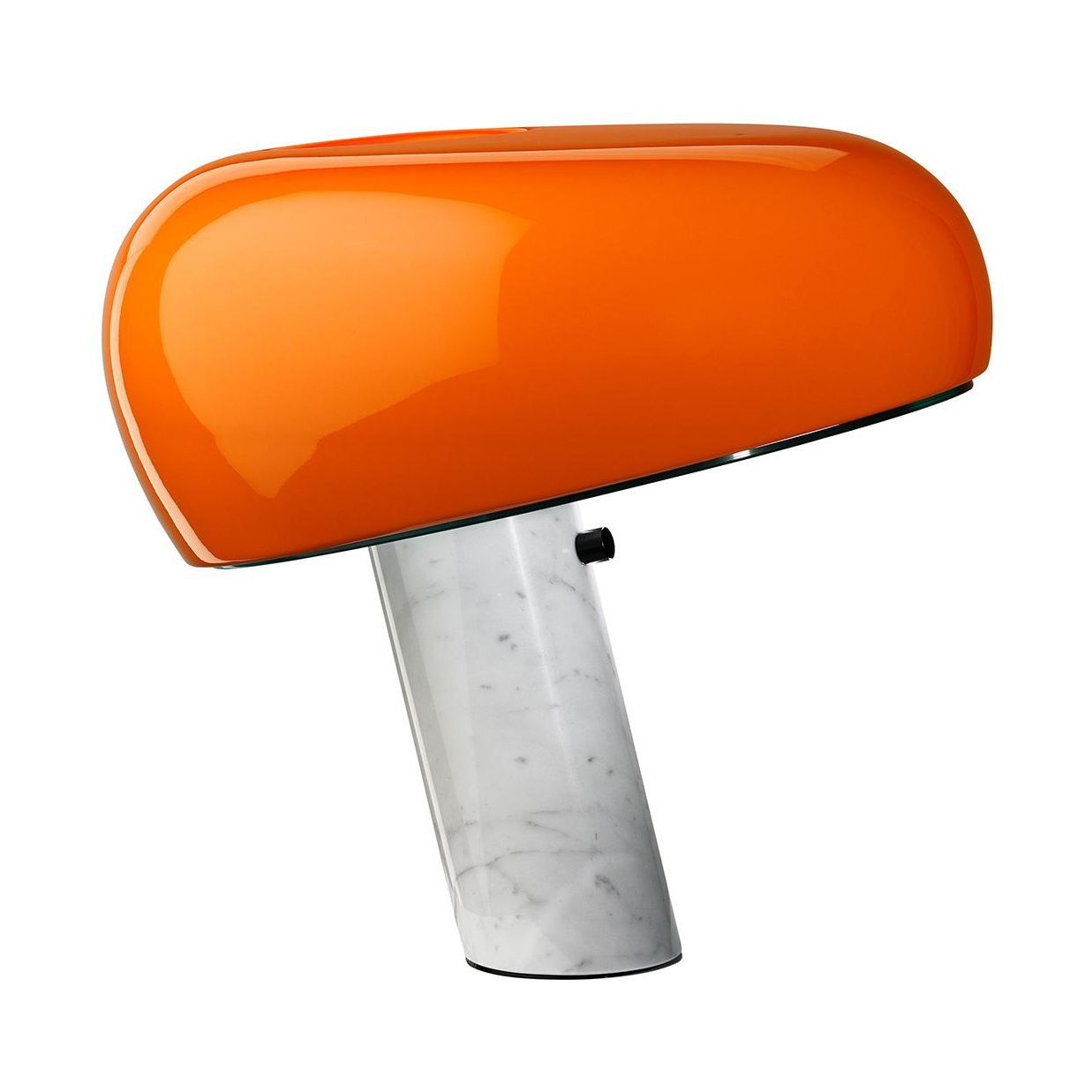 Flos - Snoopy Tischleuchte - orange/glänzend von Flos