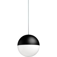 Flos String Light Sphere LED Pendelleuchte 22 m Kabel, schwarz von Flos
