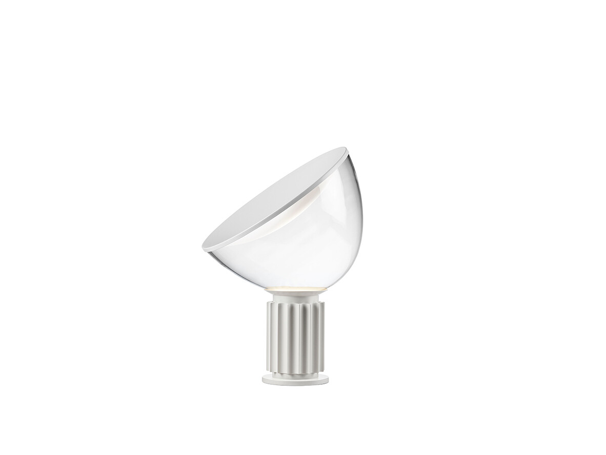 Flos - Taccia LED Tischleuchte Small White Flos von Flos