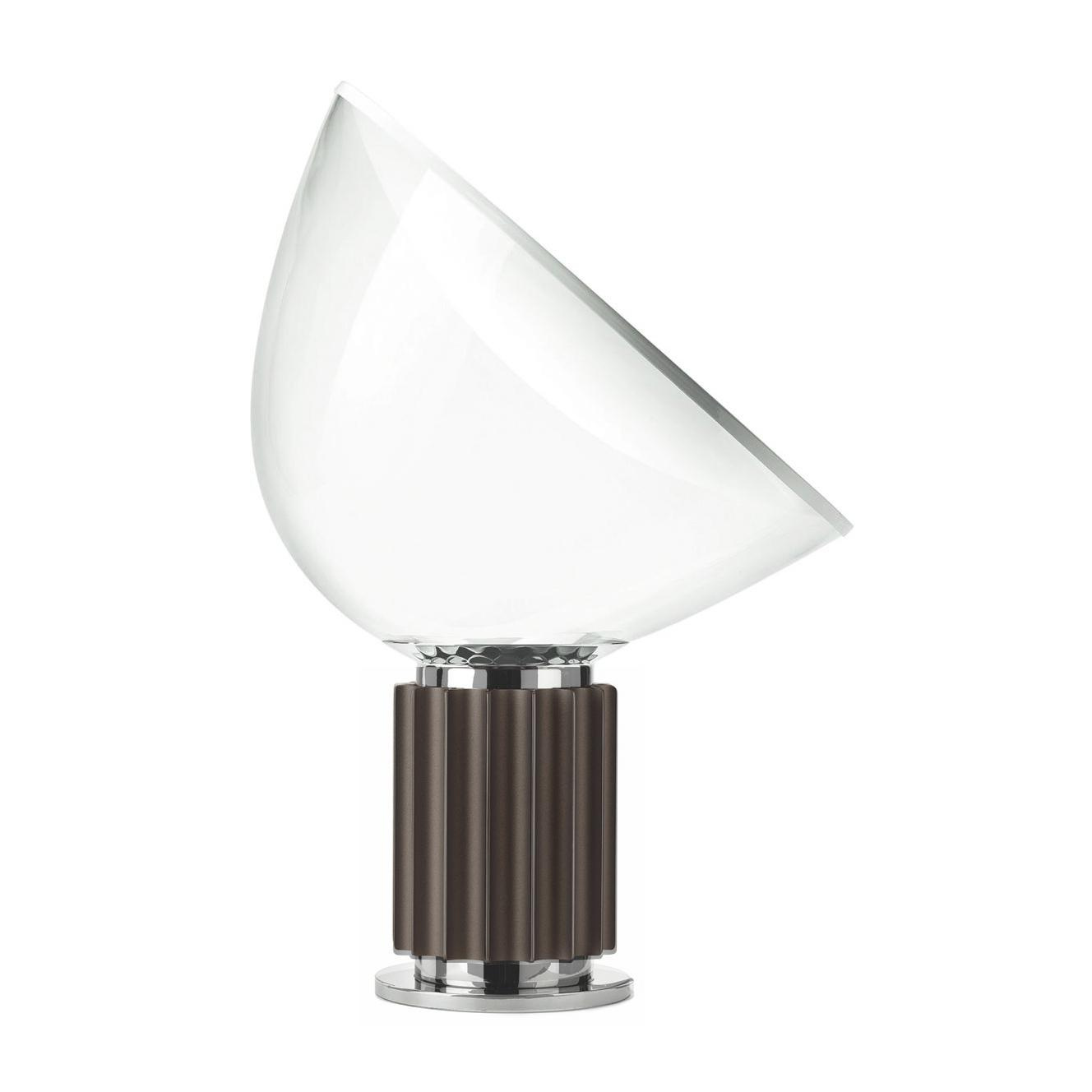 Flos - Taccia LED Tischleuchte - bronze/eloxiert/H:64,5cm x Ø 49.5cm/2700K/2068lm/CRI 93 von Flos