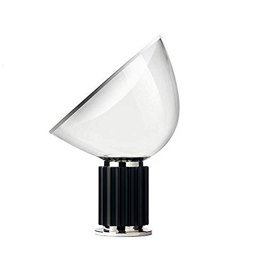 Flos Taccia Tischleuchte aus Aluminium in der Farbe Schwarz, Maße: 49,5cm x 64,5cm, F6602030 von Flos