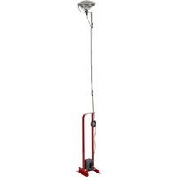 Flos - Toio Deckenstrahler, rot (mit Dimmer) von Flos