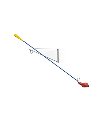 Flos Wand oder Deckenleuchte 265 aus Stahl und Messing in der Farbe Chromatica 75W, Maße: 35cm x 85cm x 205cm, A0300099 von Flos