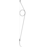 Flos Wirering Wandleuchte, Kabel: grau Ring: grau von Flos