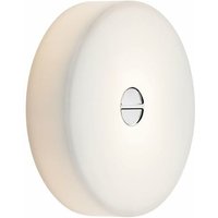 Flos - gebraucht] Button Wandleuchte Deckenlampe Wandleuchte Deckenlampe Polycarbonat Weiß B-Ware von Flos
