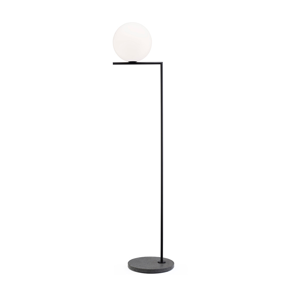 Flos - IC F2 Outdoor Black (Black Lava Marble) von Flos