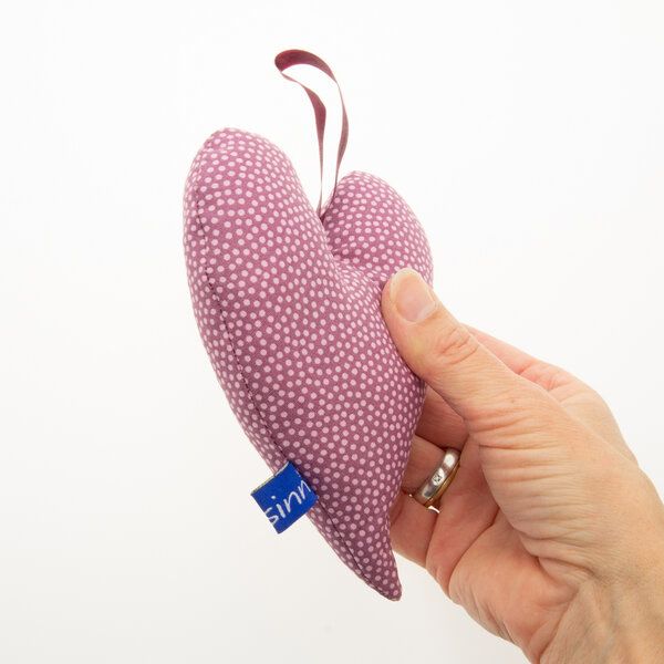 Flosinn Lavendelkissen Lavendelherz mit Bio-Lavendel von Flosinn