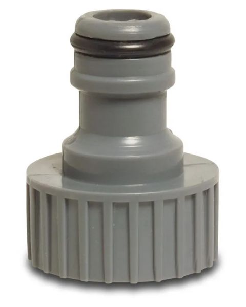 Flotide PVC Hahnanschluss 3/4 Zoll - Innengewinde - mit Klickstecker von Flotide