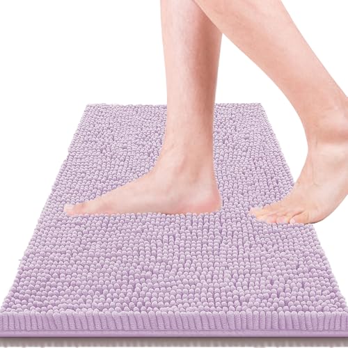 Flotstiga Badezimmerteppich, 58 x 38 cm, super saugfähig, weich, dick, maschinenwaschbar, Chenille-Badvorleger, rutschfester WC-Bodenteppich, Badematten für Badezimmerboden, Heimdekor-Zubehör Flotstiga Badezimmerteppich, 58 x 38 cm, super saugfähig, weich, dick, maschinenwaschbar, Chenille-Badvorleger, rutschfester WC-Bodenteppich, Badematten für Badezimmerboden, Heimdekor-Zubehör von Flotstiga