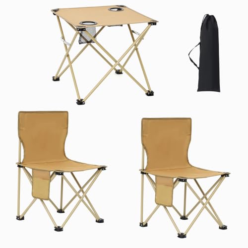 Floving Tragbarer Strandstuhl für Erwachsene Faltbarer Couchstuhl Campingstuhl Leichte Netzrückenlehne Khaki Floving Tragbarer Strandstuhl für Erwachsene Faltbarer Couchstuhl Campingstuhl Leichte Netzrückenlehne Khaki von Floving