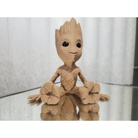 Baby Groot - Holzfaden Für Deinen Schreibtisch von Flow3DPrinting