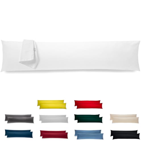 Seitenschläferkissen Bezug 40 x 145 Mikrofaser Premium 2er Set Kissenbezug Deko für Kissen Bett/Sofa Stoff Weicher Resistent Hypoallergen Anti-Milben Kopfkissenbezug Verdecktem Zip Voll Waschbar Seitenschläferkissen Bezug 40 x 145 Mikrofaser Premium 2er Set Kissenbezug Deko für Kissen Bett/Sofa Stoff Weicher Resistent Hypoallergen Anti-Milben Kopfkissenbezug Verdecktem Zip Voll Waschbar von Flowen