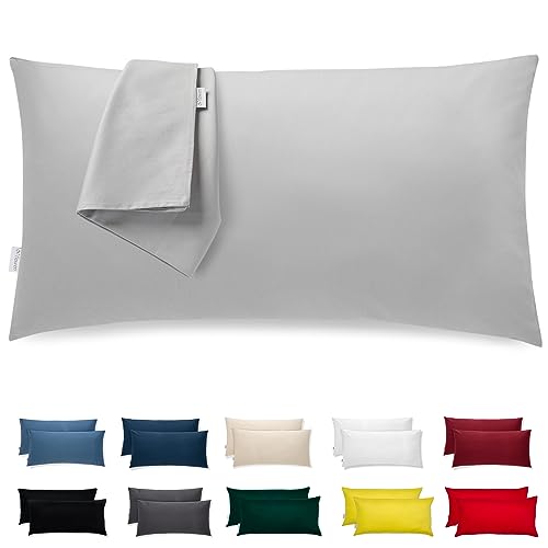 Kissenbezug 30x50 Mikrofaser Premium 2er Set Kissenhülle Deko für Kissen Sofa/Bett Stoff Superweicher Resistent Hypoallergen Anti-Milben Atmungsaktiv Kopfkissenbezug mit Verdecktem Zip Voll Waschbar Kissenbezug 30x50 Mikrofaser Premium 2er Set Kissenhülle Deko für Kissen Sofa/Bett Stoff Superweicher Resistent Hypoallergen Anti-Milben Atmungsaktiv Kopfkissenbezug mit Verdecktem Zip Voll Waschbar von Flowen