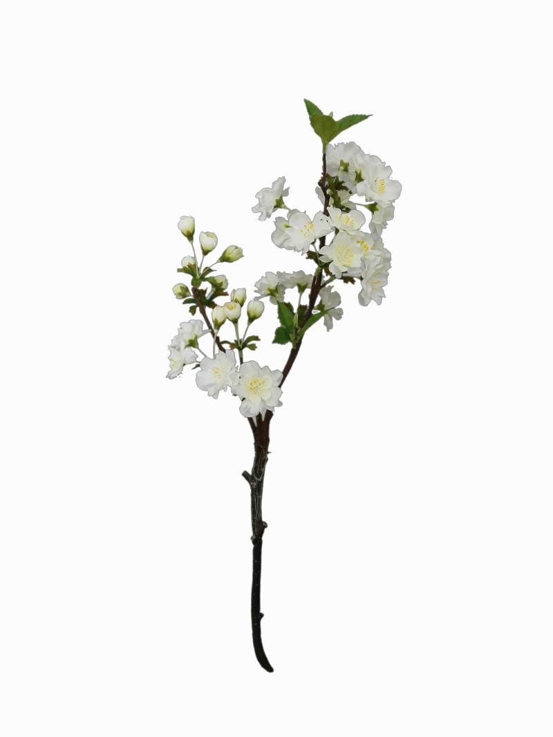 Flower Manufaktur Kirschblütenzweig 48cm 9855-778 in weiß von Flower Manufaktur