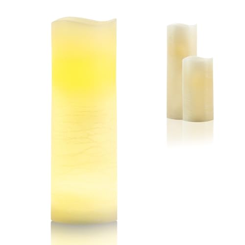 Flower Power LED Kerze, Creme, 10x30 Flower Power LED Kerze, Creme, 10x30 von Flower Power