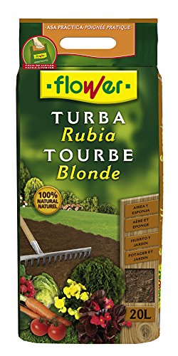 Flower 80081 – Substrat Torf Blonde, 30 x 5 x 55 cm, braun von Flower