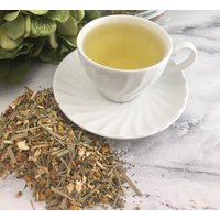 Bio Kurkuma Tamer Tee Kräuter Kein Koffein, Ingwerwurzel, Zitronengras, Süßholz Minze, Zitronenschale, Entzündungen Unterstützen Lose Blatt von FlowerTeas