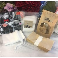 Teebeutel Einweg-Teefilter Ungefüllt Für Loseblatt-Tee 50 Oder 100 # String Biologisch Abbaubare Schaufel Messbecher Topf Kostenloser Versand von FlowerTeas