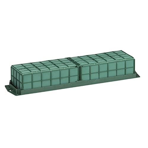 Flowerbox Oasis Steckschaum Dekorette Super KL 54cm Steckmasse Steckschwamm - 2 Stück - mit Klebeband für 2 Ziegel Flowerbox Oasis Steckschaum Dekorette Super KL 54cm Steckmasse Steckschwamm - 2 Stück - mit Klebeband für 2 Ziegel von Flowerbox
