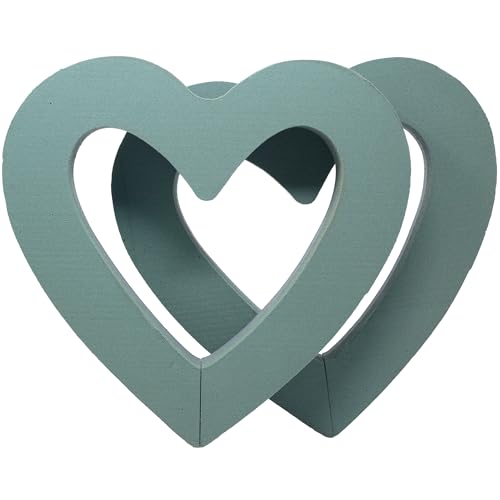 Flowerbox Oasis Steckschaum Foam Frames Offene Herzen 36cm Steckmasse Steckschwamm - 2 Stück Flowerbox Oasis Steckschaum Foam Frames Offene Herzen 36cm Steckmasse Steckschwamm - 2 Stück von Flowerbox