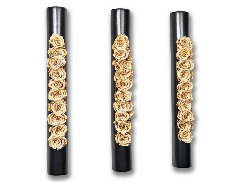 Flowerbox Wanddekoobjekt 3er-Set Rosen in Keramik Infinity-Bloom Flowerbox Wanddekoobjekt 3er-Set Rosen in Keramik Infinity-Bloom von Flowerbox