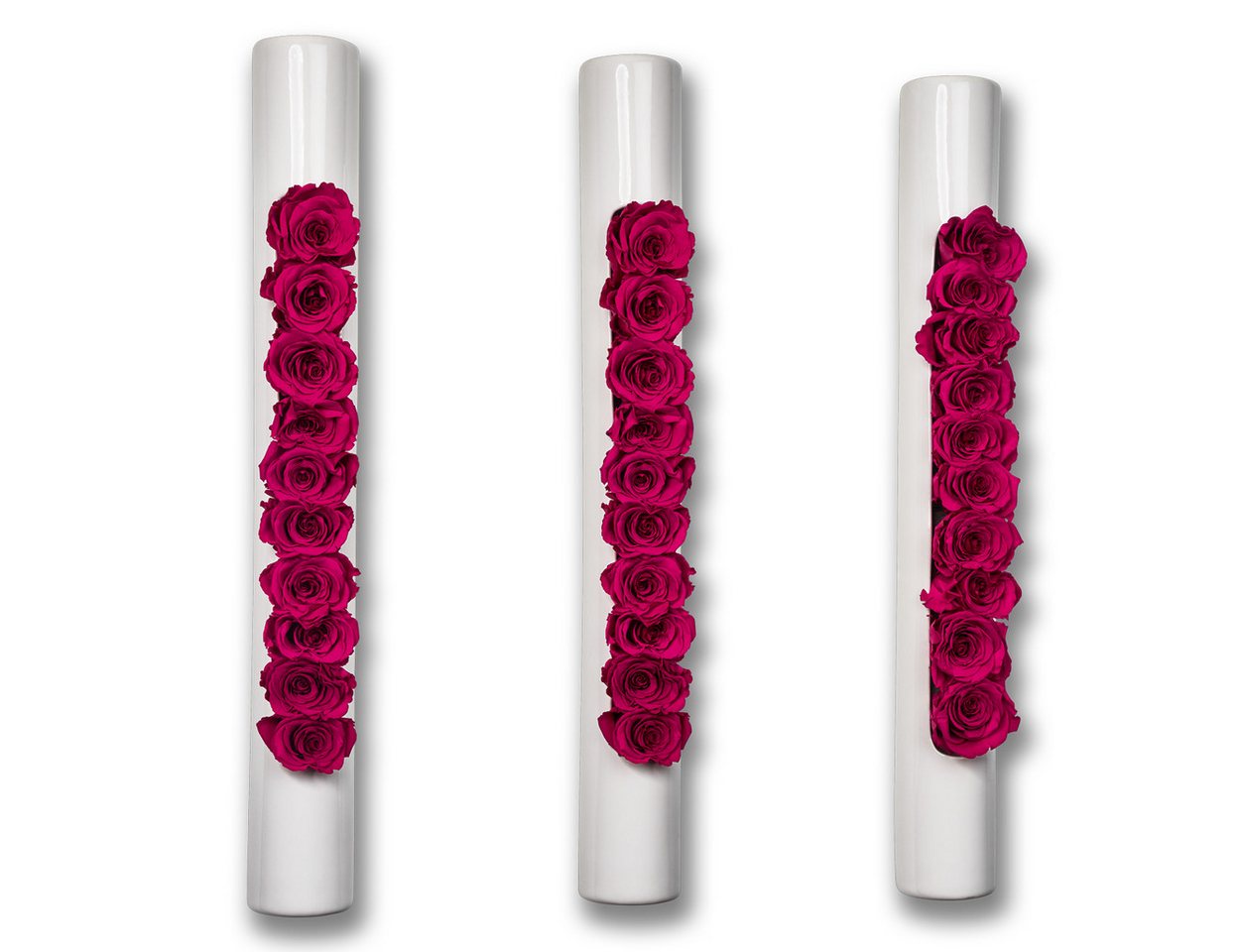 Flowerbox Wanddekoobjekt 3er-Set Rosen in Keramik Infinity-Bloom Flowerbox Wanddekoobjekt 3er-Set Rosen in Keramik Infinity-Bloom von Flowerbox