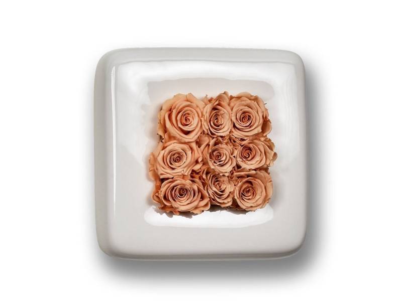 Flowerbox Wanddekoobjekt Rosen in Keramik Infinity-Bloom Flowerbox Wanddekoobjekt Rosen in Keramik Infinity-Bloom von Flowerbox