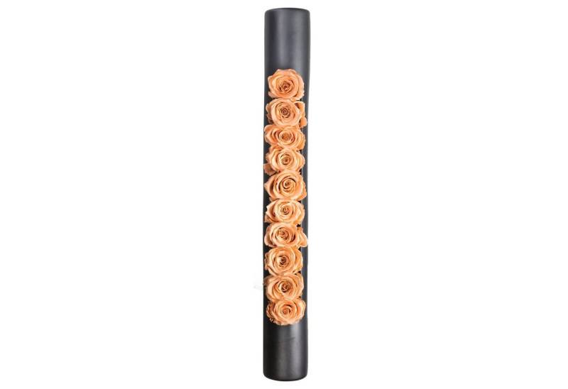 Flowerbox Wanddekoobjekt Infinity-Bloom bigTube - anthrazit/rosé - 65x7,5 cm Flowerbox Wanddekoobjekt Infinity-Bloom bigTube - anthrazit/rosé - 65x7,5 cm von Flowerbox