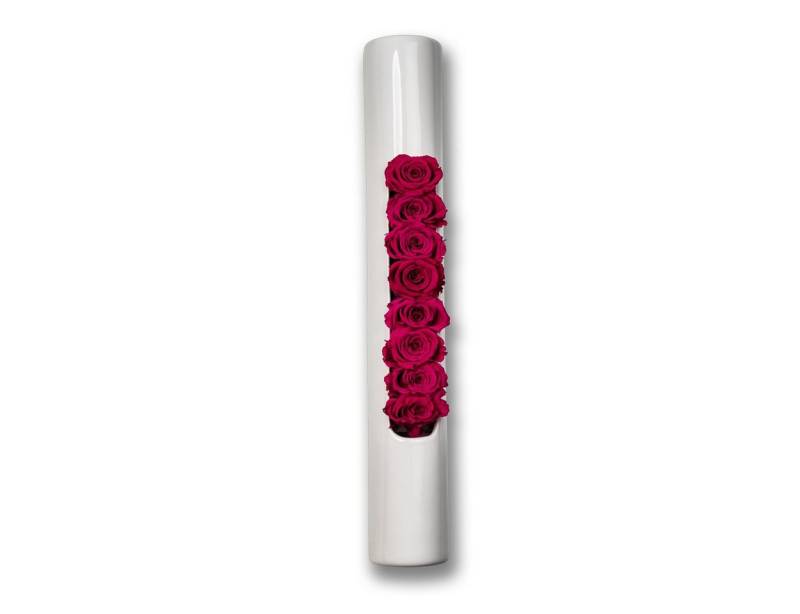 Flowerbox Wanddekoobjekt Rosen in Keramik Infinity-Bloom von Flowerbox