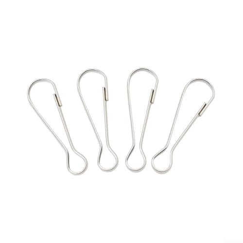 10 Stück Edelstahl Clips für Fahnenmast Verwendung zur Befestigung verschiedener Gegenstände 10 Stück Edelstahl Clips für Fahnenmast Verwendung zur Befestigung verschiedener Gegenstände von Floweringbeter