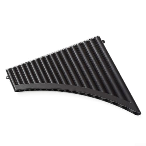 18 Pfeifenflöte in C-Schlüssel aus ABS für Musiker aller Niveaus (schwarz) von Floweringbeter