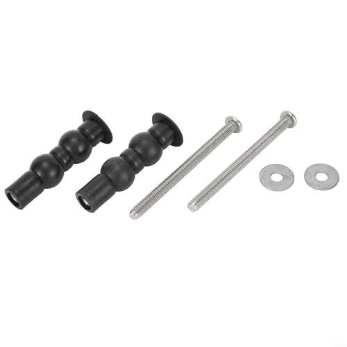 2 Stück WC-Deckelscharnierschrauben mit zuverlässigen Gummimuttern für schnelle Reparaturen 2 Stück WC-Deckelscharnierschrauben mit zuverlässigen Gummimuttern für schnelle Reparaturen von Floweringbeter