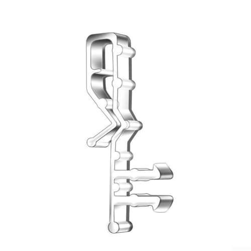 24 Stück transparenter Kunststoff für Fensterrollo-Volant-Clips, Ersatz, kompatibel mit verschiedenen Jalousien-Volants 24 Stück transparenter Kunststoff für Fensterrollo-Volant-Clips, Ersatz, kompatibel mit verschiedenen Jalousien-Volants von Floweringbeter