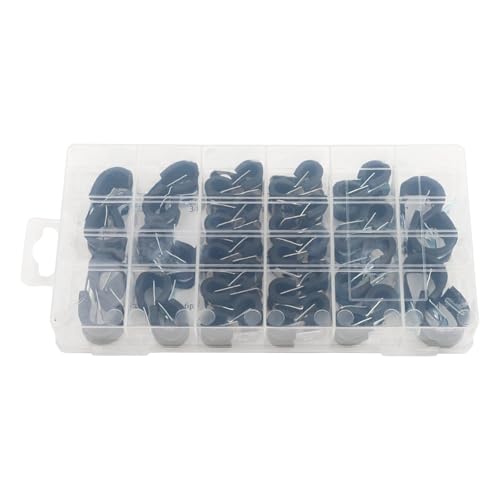42-teiliges Edelstahl-Gummi-P-Clip-Klemmen-Set zur Organisation von Drahtseilen, Rohrbefestigung, salzbeständig und Komponenten 42-teiliges Edelstahl-Gummi-P-Clip-Klemmen-Set zur Organisation von Drahtseilen, Rohrbefestigung, salzbeständig und Komponenten von Floweringbeter