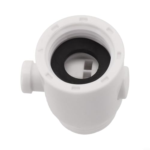 ABS Wassersparventil für Handbrausen und Bidet-Sprühgeräte (weiß) von Floweringbeter