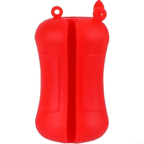 Angelrutenhalter Ball 2 Generation mit Hakenloch zum Organisieren von Köderruten und zum Schutz in kompaktem, tragbarem Design (rot) von Floweringbeter