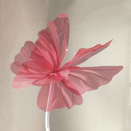 Atemberaubende Simulation Schmetterling Hochzeit Requisiten für kreative Dekoration und Event Enhancement (rot) von Floweringbeter