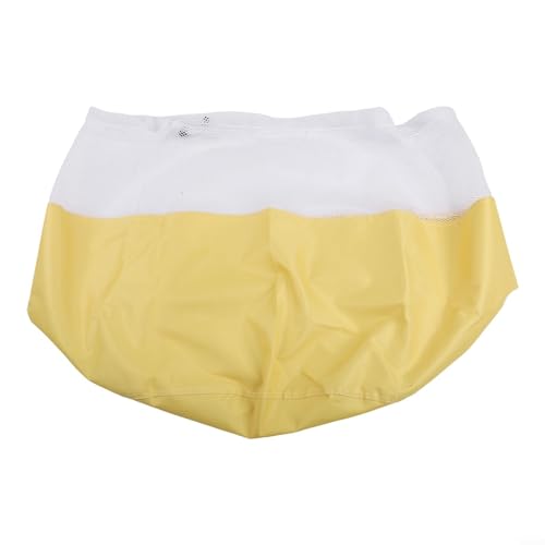 Atmungsaktive Netzschlauch-Aufbewahrungstasche mit wasserdichtem und Oxford-Tuch, perfekt für die Organisation von Wohnmobil-Frischwasser- und Abwasserschläuchen, elektrischen Kabeln (gelb) von Floweringbeter