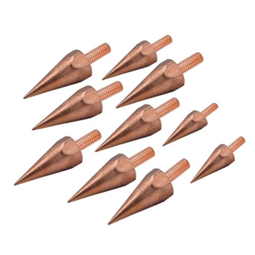 Auto Body Dent Puller Spot Welding Head Tool for Spot Welding and Sheet Metal Repair Quick Recovery Tool Suitable for Car Workshops (10pcs) von Floweringbeter