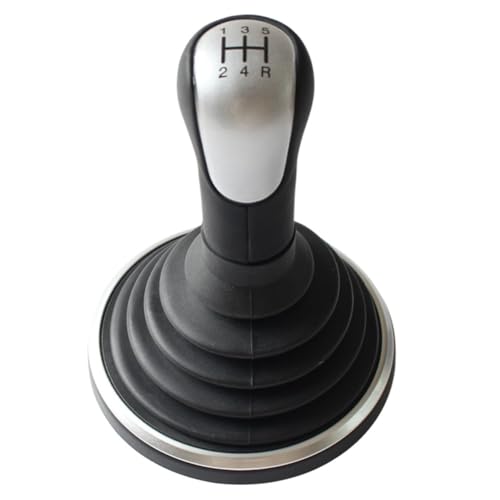 Auto-Schalthebelmanschette, Ersatz für Ford Fiesta Fusion Transit Connect 5-Gang-Modelle seit 2002 (Silber) von Floweringbeter
